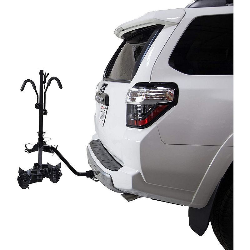 Saris All Star Bike Rack Hitch， Tray Style Hitch Bike Rack， 2-Bikes - Black