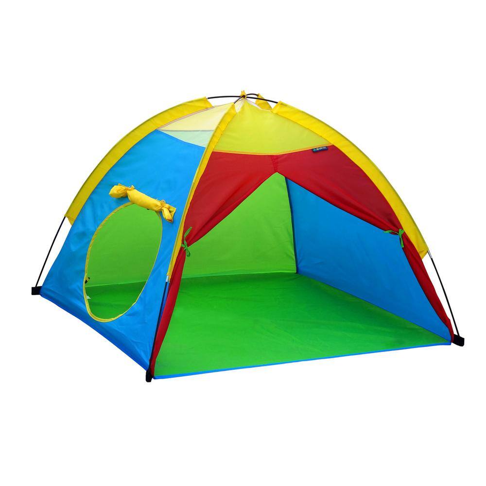 GigaTent 3-in-1 Fun Hub Play Tent with Tunnel 1 Cube 1 Dome Tent and 1 Tunnel Easy Setup CT075