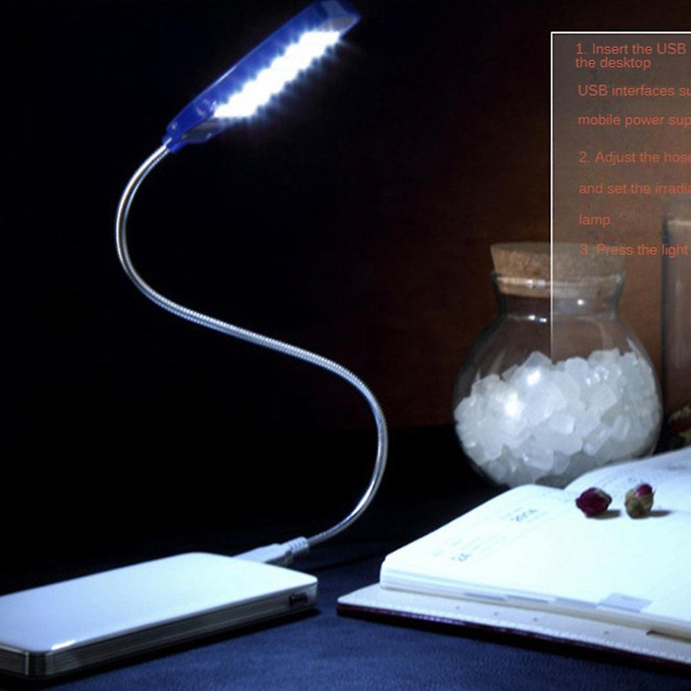 Reading Light Bright Night Light 28 Led Portable Usb Book Lighting Nightlight Dormitory