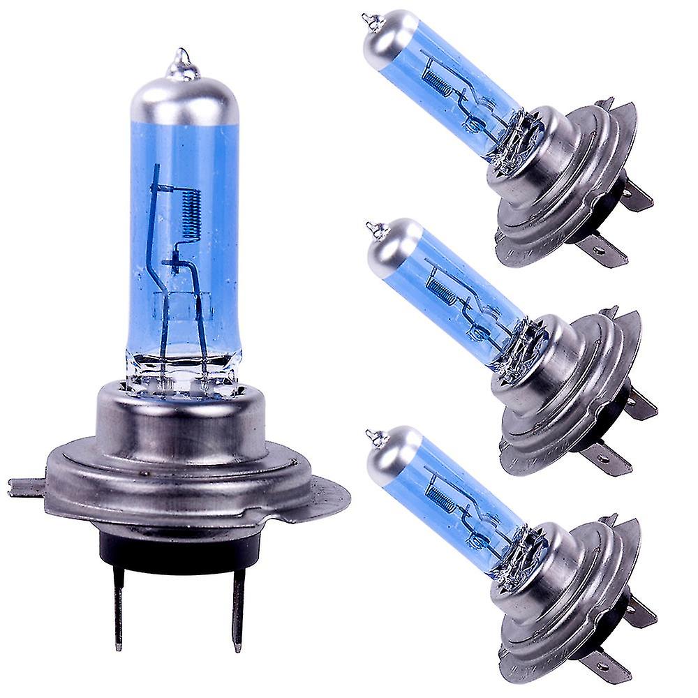 H7 Car Headlights Bulbs 12v 100w， Super Bright Low Beam White Lamp Halogen Bulb Vehicle (10 Pcs)