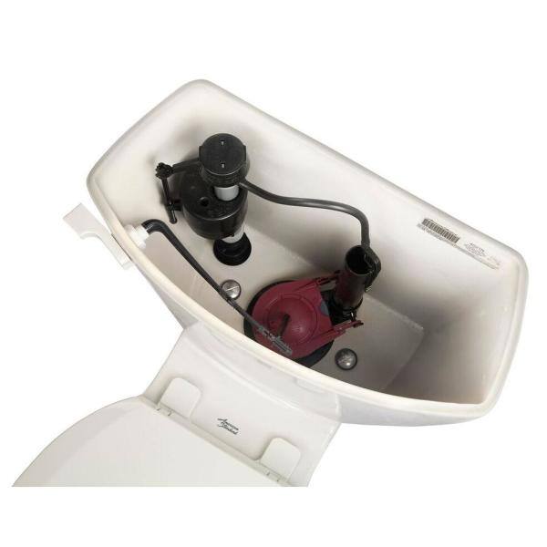 Everbilt Universal Toilet Tank Lever with Plastic Handle and Arm in White 224382-W