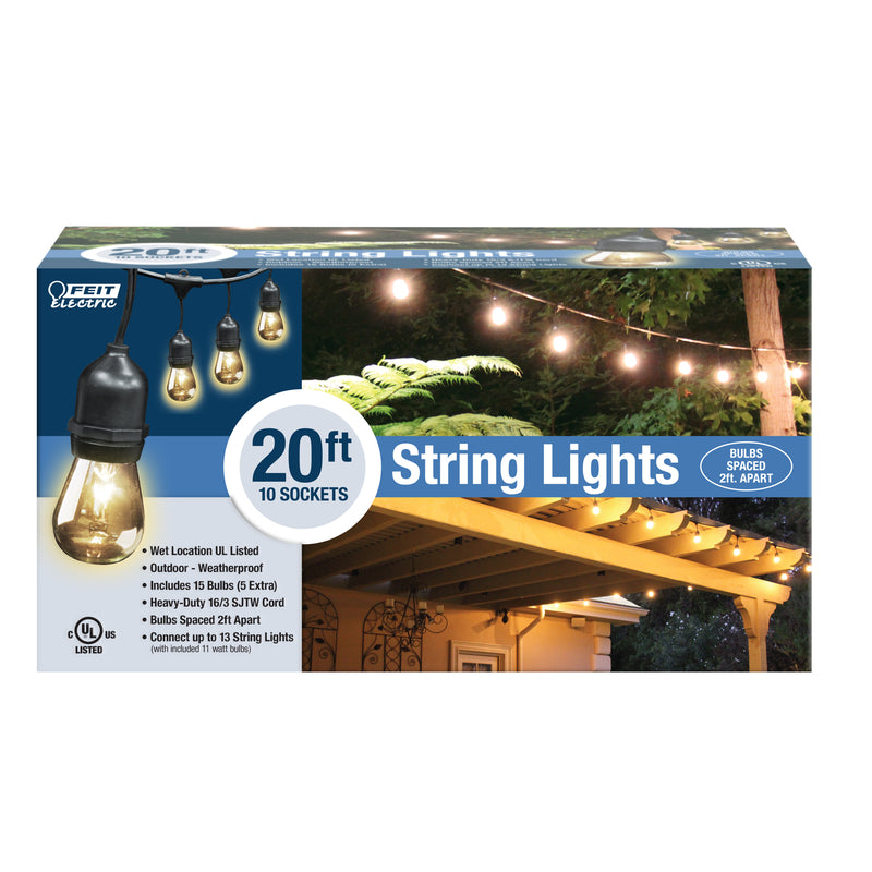 STRING LIGHT INCAND 20'