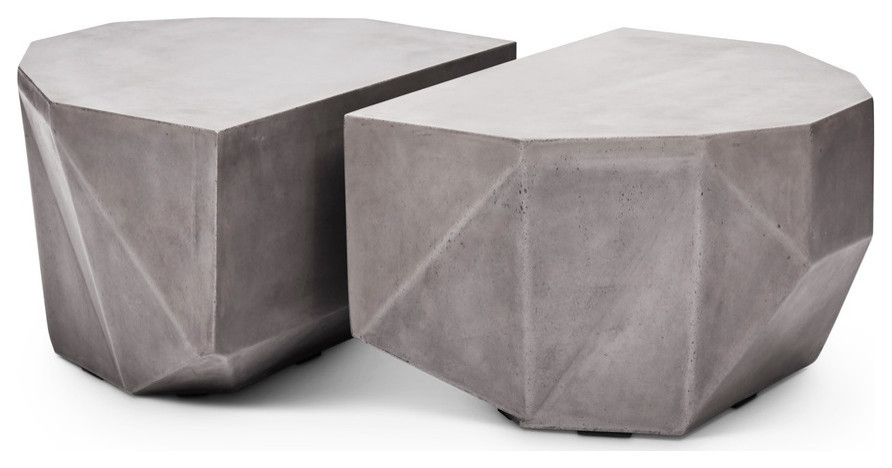 Eberto Coffee Table   Contemporary   Coffee Tables   by Peachtree Fine Furniture  Houzz