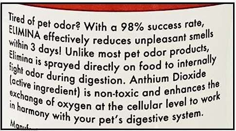 Exotic Nutrition Elimina Oder Remover Small Pet Deodorizer， 8-oz bottle