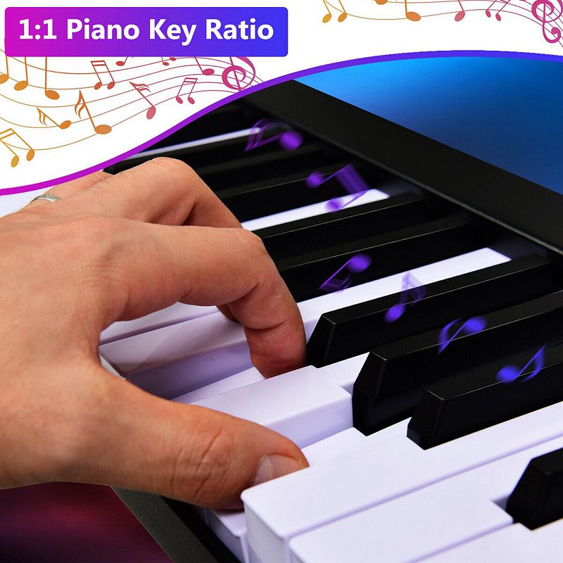 88-key Portable Electronic Piano With  Voice Function