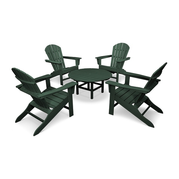 POLYWOOD South Beach 5Piece Conversation Group