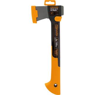 Fiskars X7 1.4 lb Hatchet Camping Axe with 14 in. Shock-absorbing Handle 378501-1004