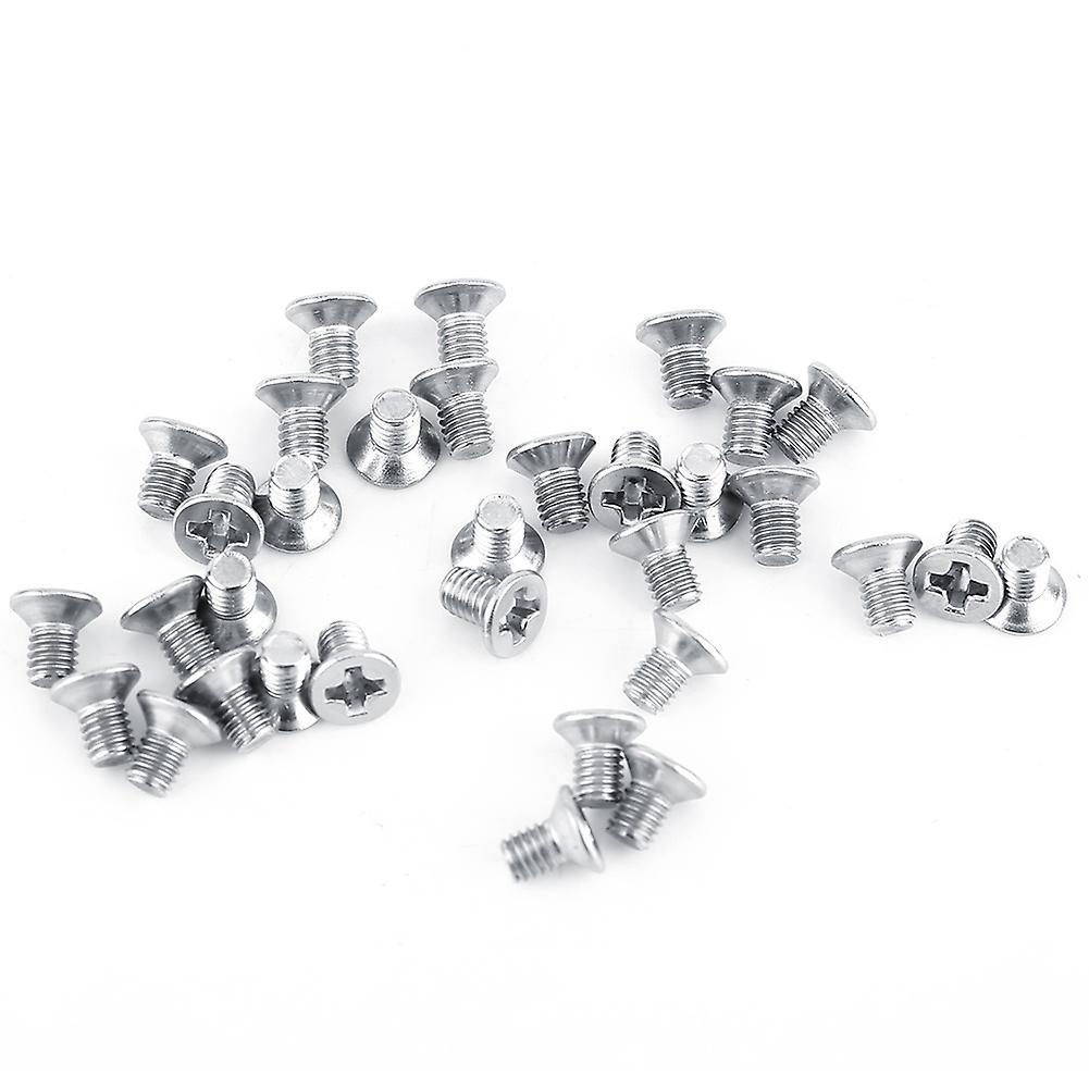 100 Pack M3 Countersunk Head Screw Stainless Steel Flat Self Tapping Screw Assortment Kit[m3*20]