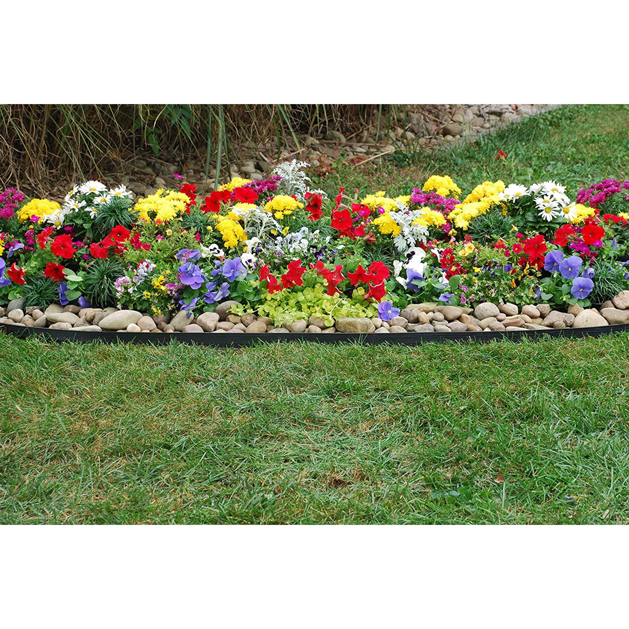 EasyFlex Tall Wall No-Dig Landscape Edging, 90' kit