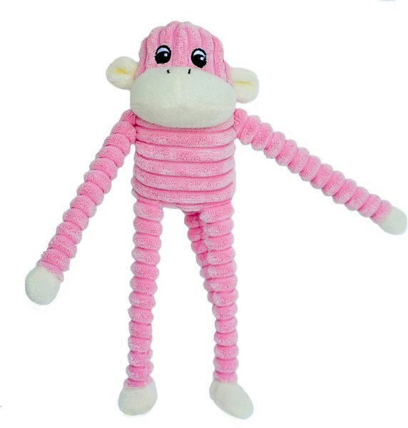 ZippyPaws Spencer Crinkle Monkey Dog Toy