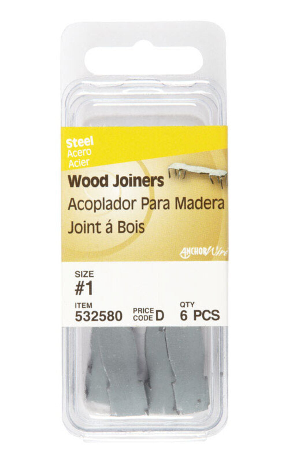 WOOD JOINER #1 PK6