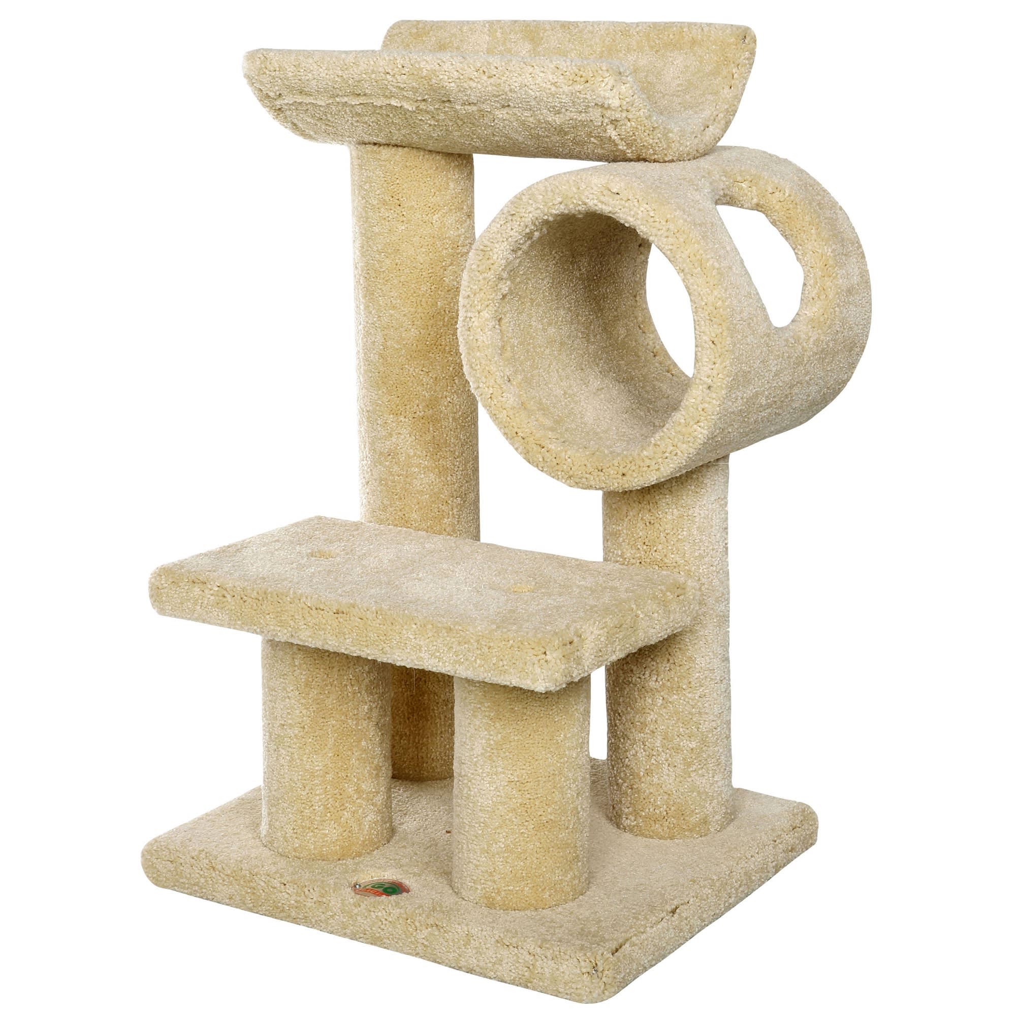 Go Pet Club Premium Carpeted Cat Tree Scratcher Step LP-839， 30