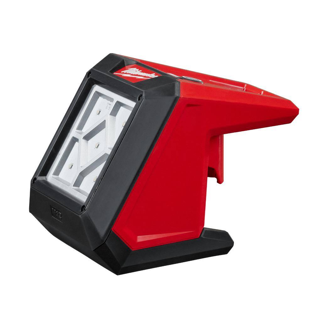 MW M12 12-Volt Lithium-Ion XC High Output 5.0 Ah Battery Pack WHigh Output 2.5 Ah Battery Pack + Rover LED Flood Light 48-11-2452S-2364-20