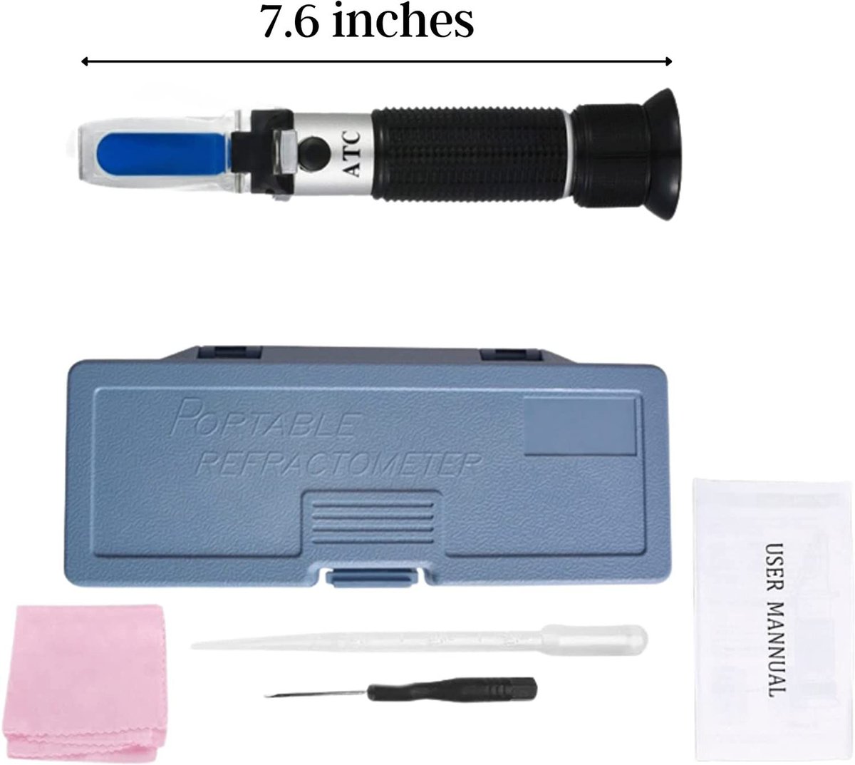 SunGrow Saltwater Refractometer Aquarium Accessory