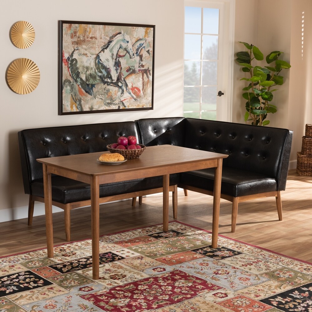 Carson Carrington Isaksbo 3 piece Dining Nook Set