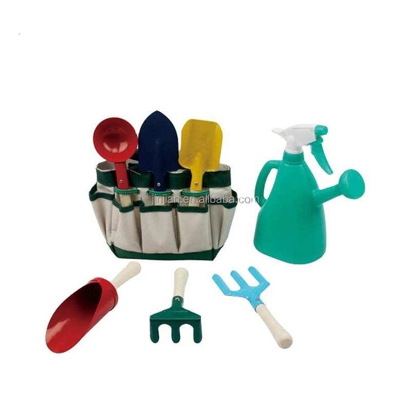 Wholesale mini garden hand tool kids with bag for weeding