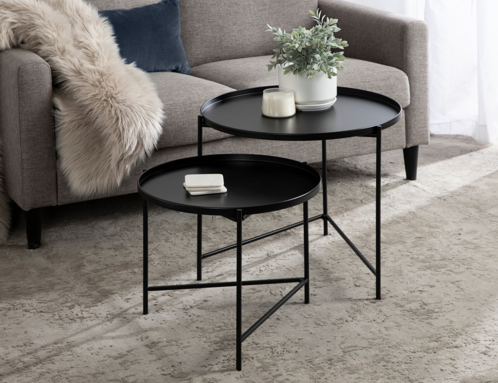 Ulani Coffee Table Set   Contemporary   Coffee Table Sets   by Uniek Inc.  Houzz