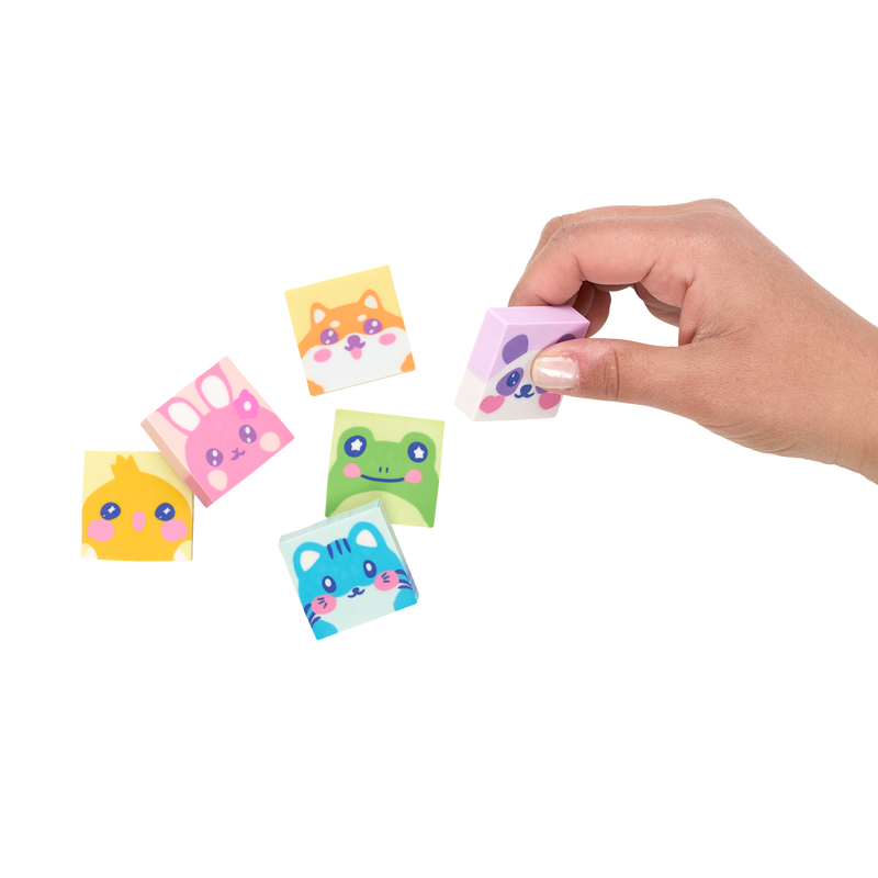 Hey Critters! Scented Erasers - Set of 6 by OOLY