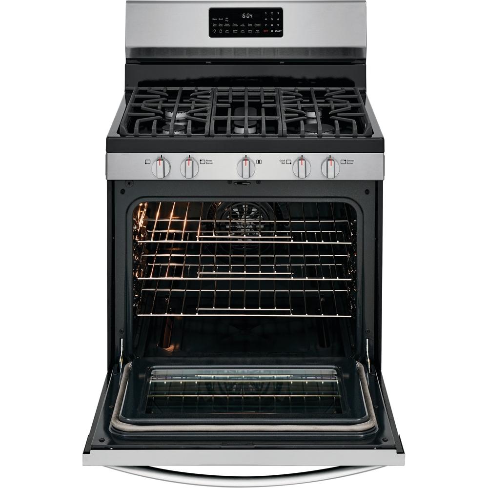 Frigidaire Gallery 30-inch Freestanding Gas Range with Even Baking Technology GCRG3060AF