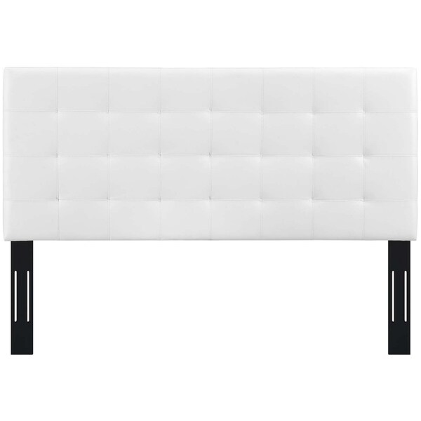 Copper Grove Vodice Faux Leather Upholstered Tufted Headboard - - 27348543