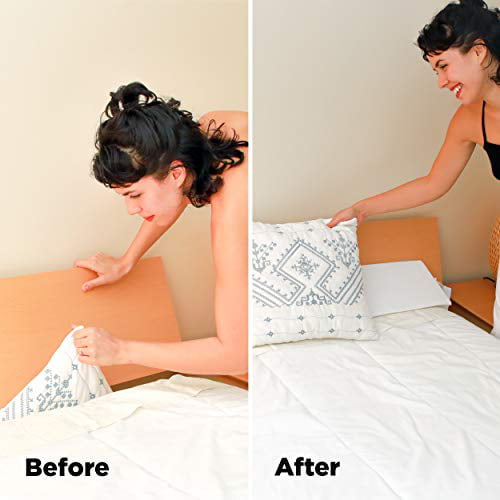 SnugStop Bed Wedge Mattress Filler Wedge (King) Headboard Pillow Gap Filler Between Your Headboard and Mattress Don't Lose Your Pillow