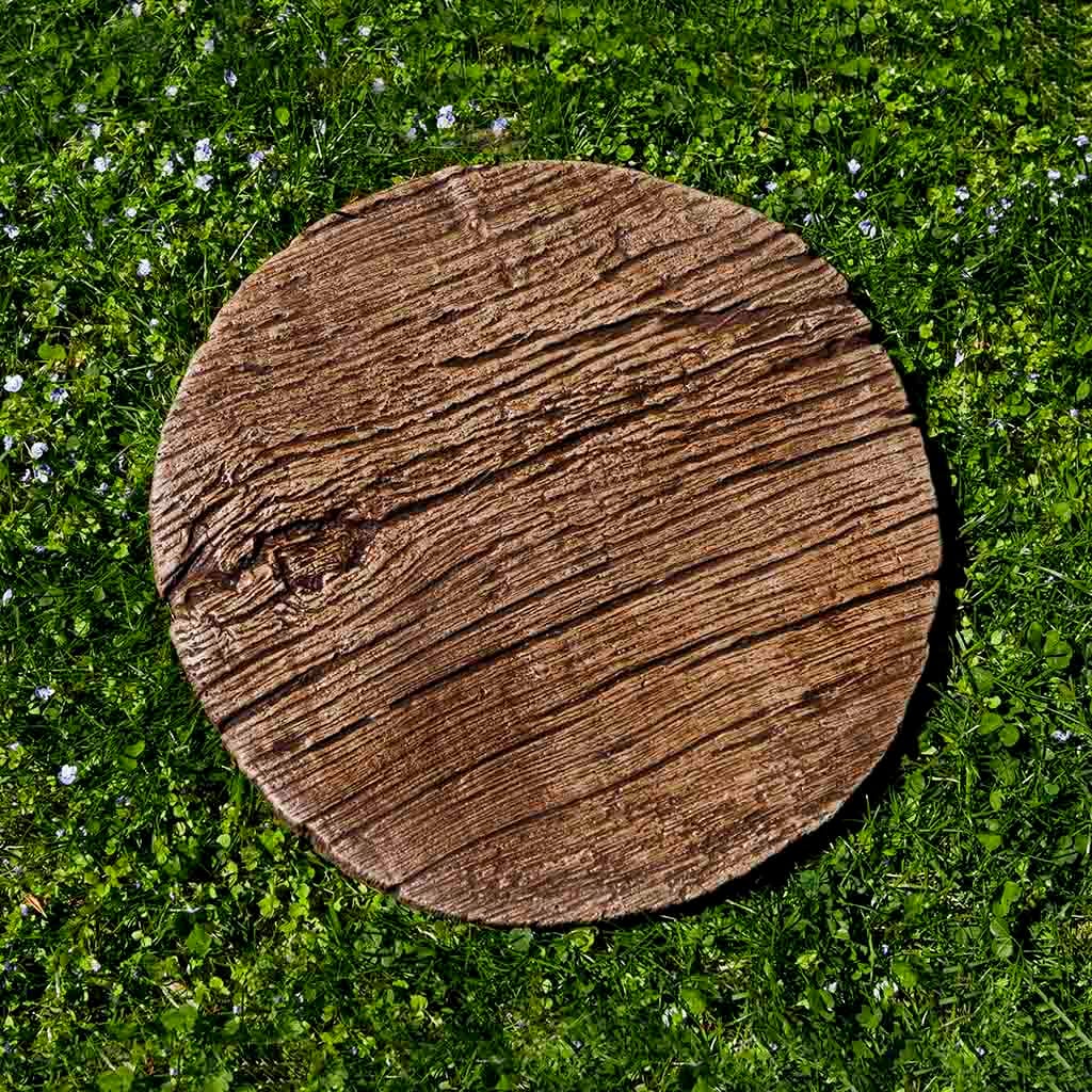 Campania International Faux Bois Stepping Stone