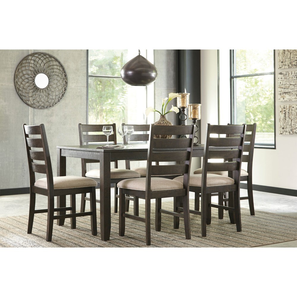 Signature Design by Ashley Yewbank Brown 7 piece Dining Room Table Set