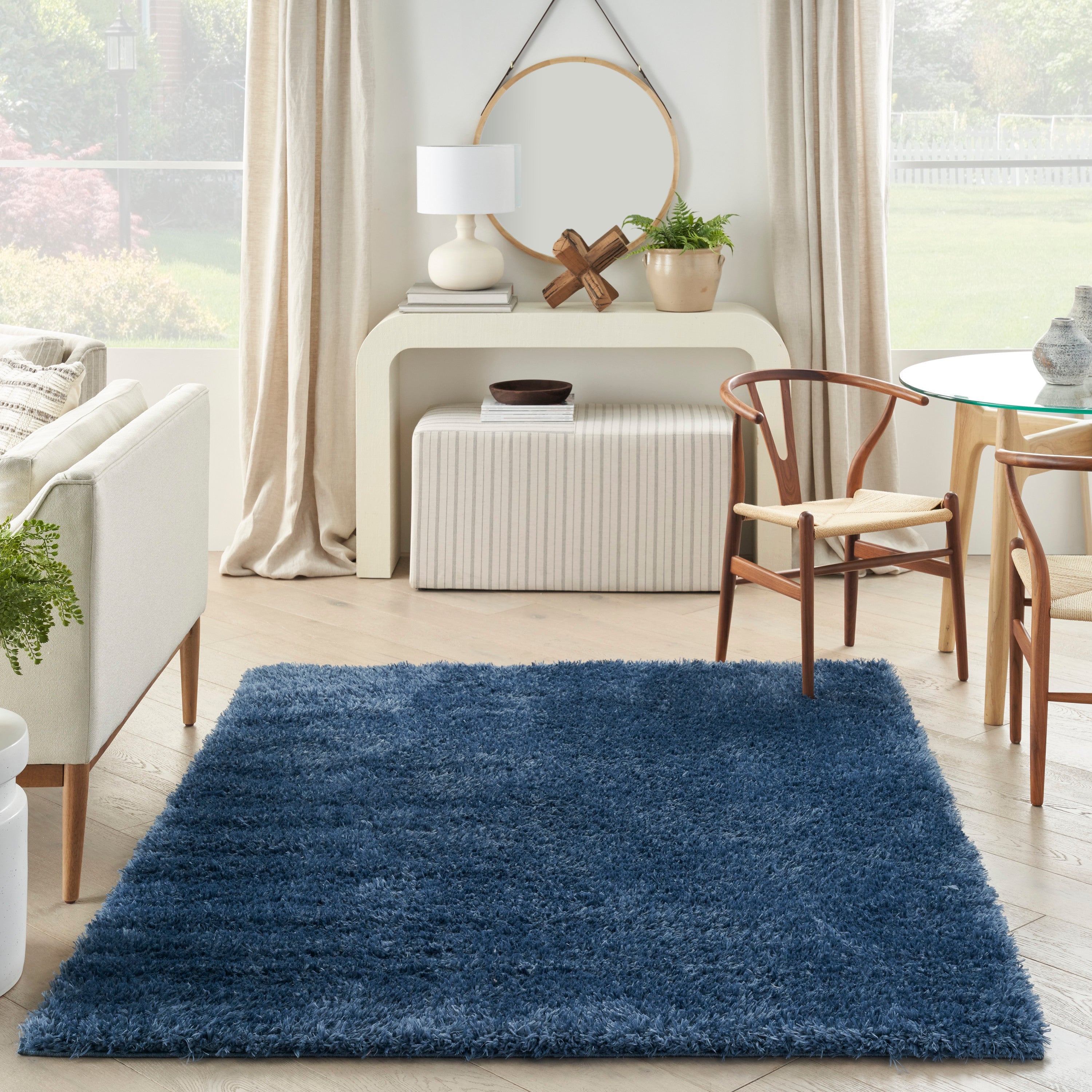 Lush Shag Denim Rug