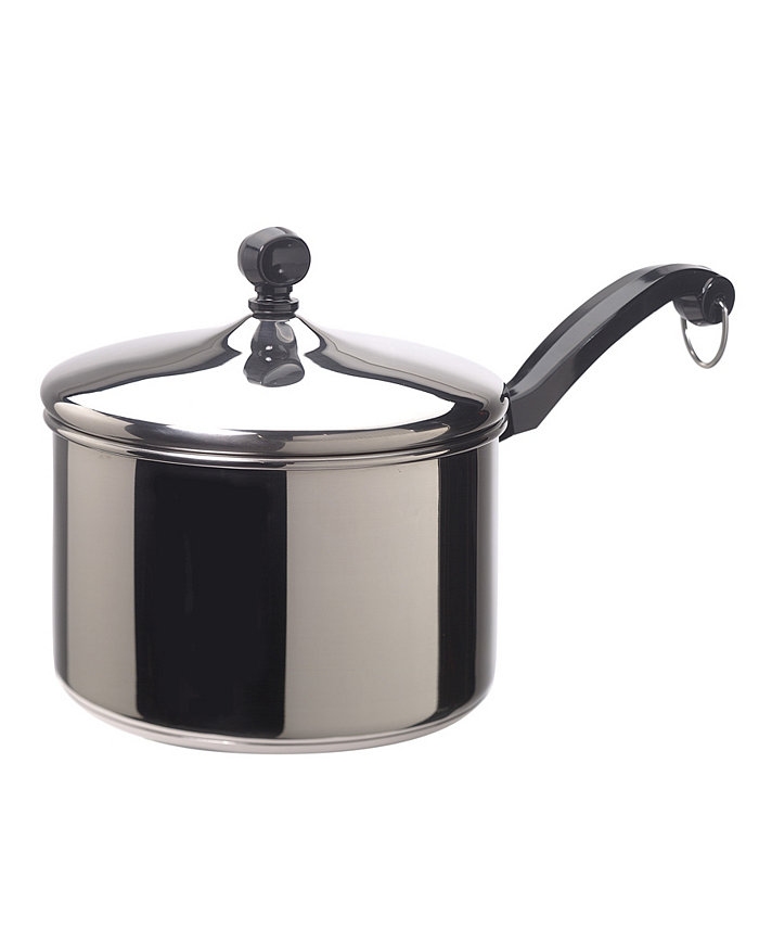 Farberware Classic Series Stainless Steel 3-Qt. Saucepan and Lid