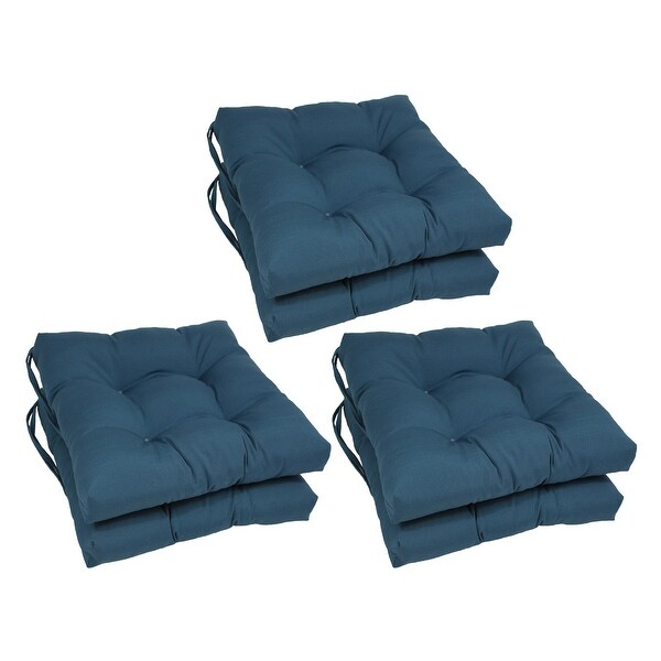 16-inch Square Indoor Chair Cushions (Set of 2， 4， or 6) - 16