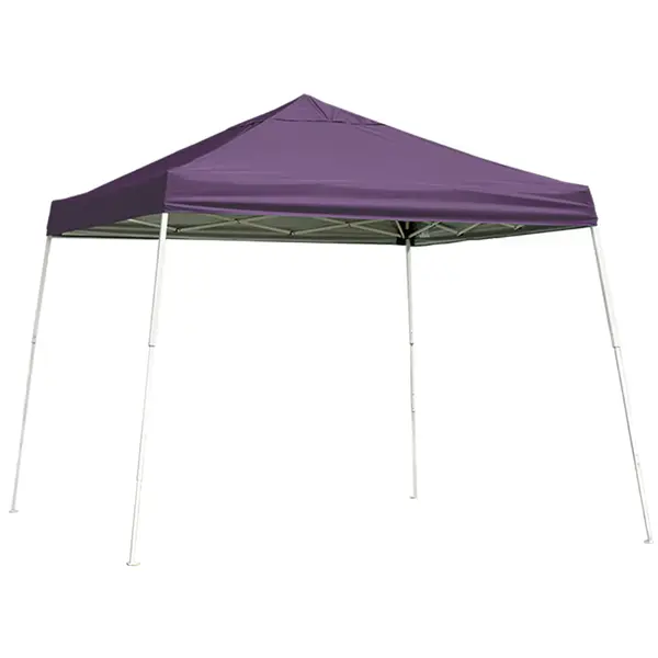 ShelterLogic 10'x10' Purple Sport Series Pop Up Slant Leg Canopy