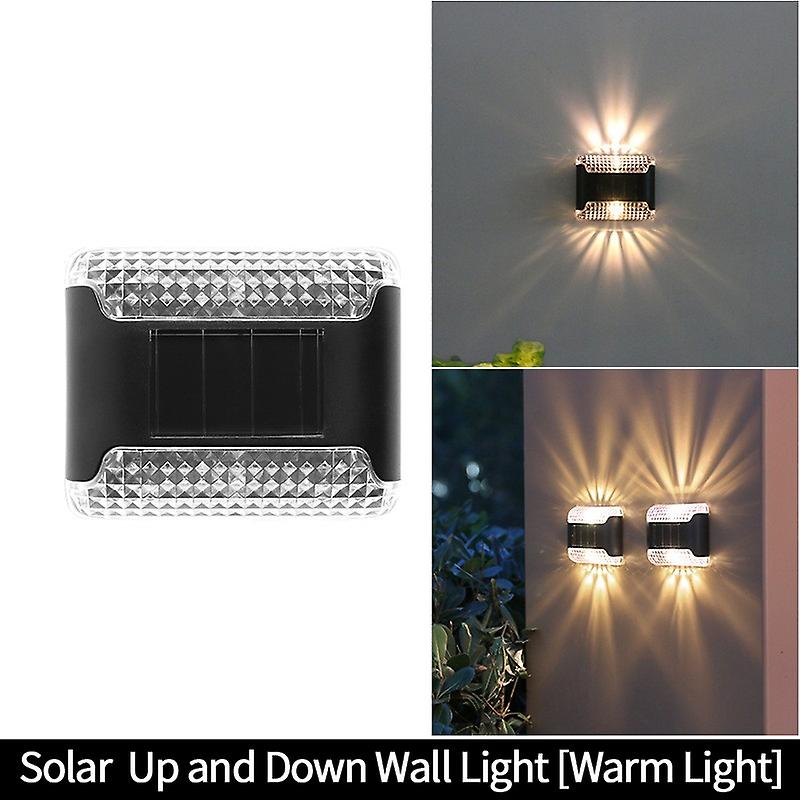 1pcs Outdoor Solar Lights Led Wall Lamp Solar Powered Spotlight Light Intelligent Light Control Night Light Automatic Lighting For Street Garden Court