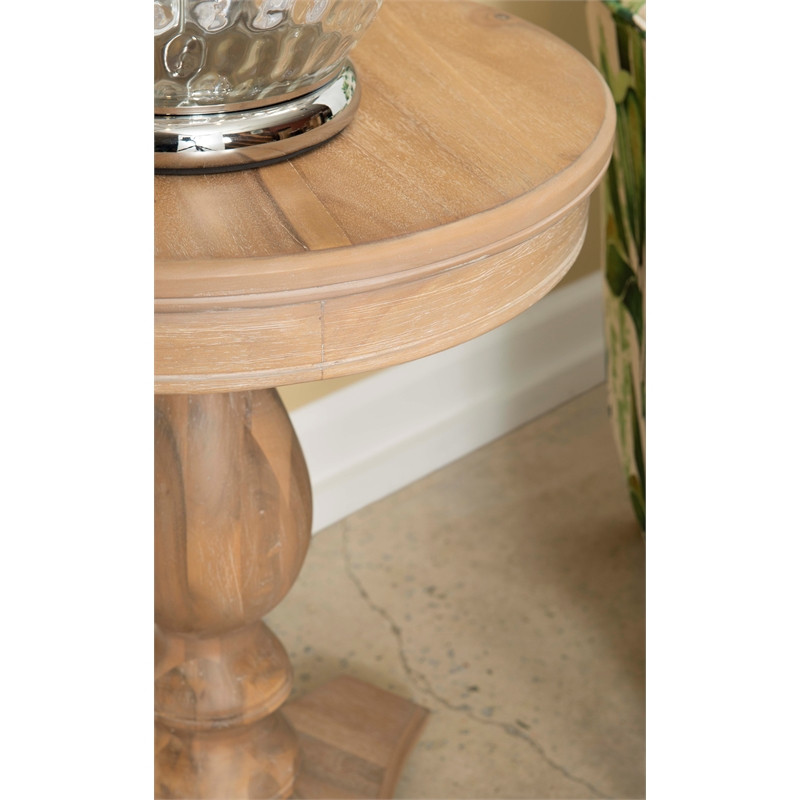 Linon Bree Wood Accent Side Table in Hazelnut Brown   Traditional   Side Tables And End Tables   by Homesquare  Houzz