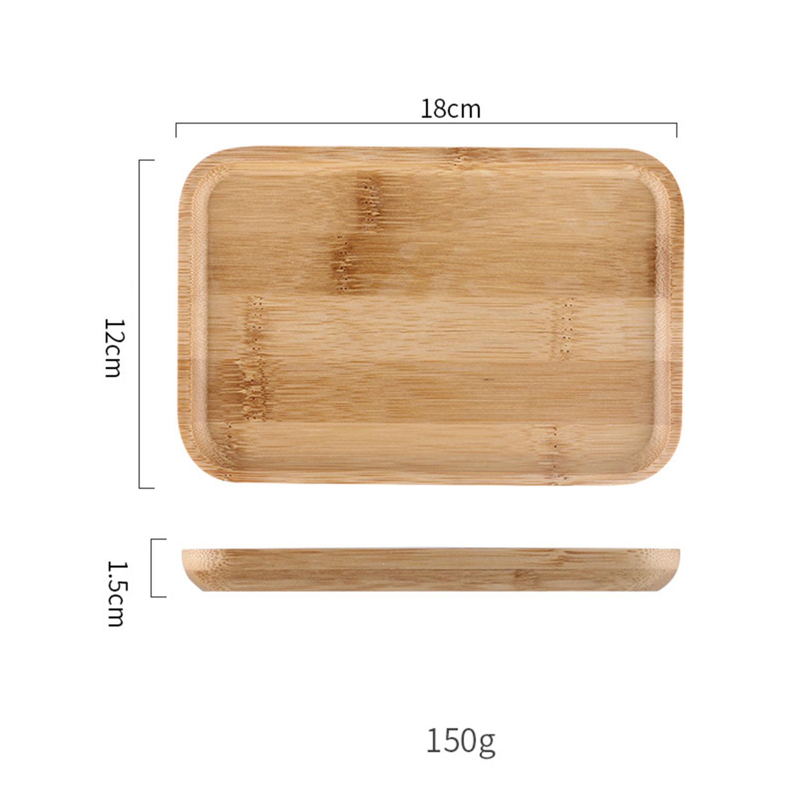 Wood Serving Tray with Cover， Practical Platter， Cheese Board Cold Resistant Holder Thickened Cake Stand Salad Wedding Kitchen