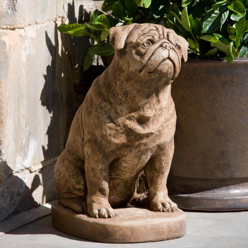 Campania International Mugsy the Dog Statue