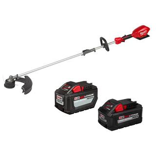 MW M18 FUEL 18V Lithium-Ion Brushless Cordless String Grass Trimmer with Attachment Capability 12 Ah and 8 Ah Batteries 2825-20ST-48-11-1812-48-11-1880