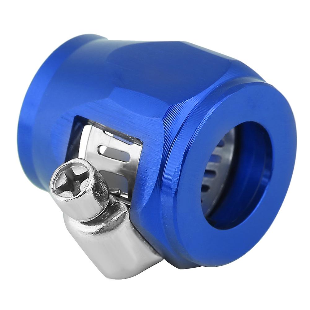 Car Oil Fuel Hose End Clamp Finisher Water Line Clip Hose Connectors An8 17mm Blue