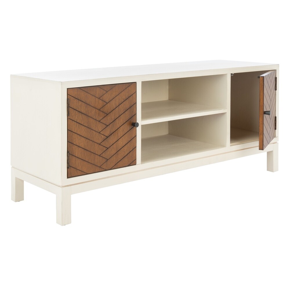 SAFAVIEH Ajana 47 inch Storage Media TV Stand   47.3\