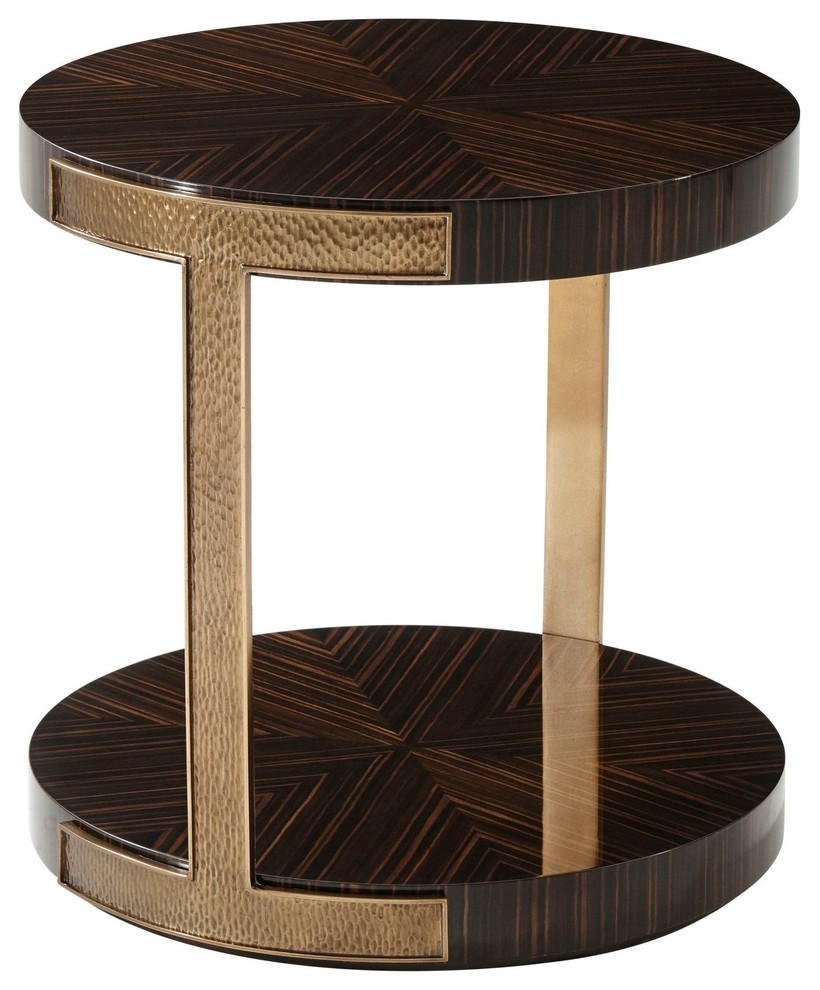 Theodore Alexander Anthony Cox Tau Side Table   Transitional   Side Tables And End Tables   by Unlimited Furniture Group  Houzz