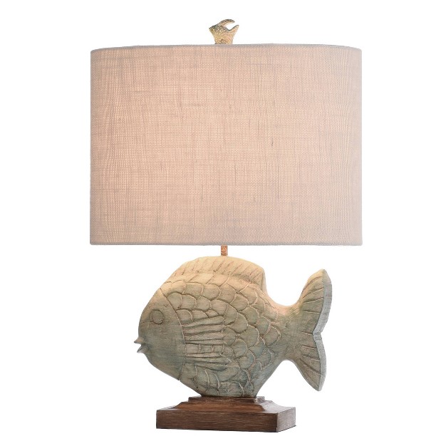 Coastal Cast 3 way Table Lamp Nemo Blue Stylecraft