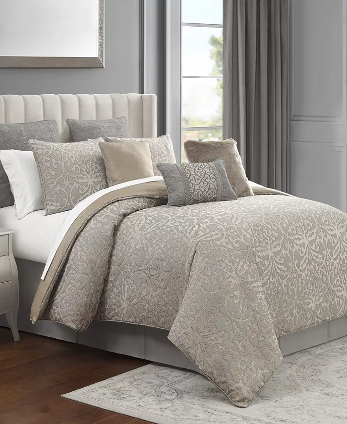 Waterford Carrick 6 Piece Comforter Set， Queen