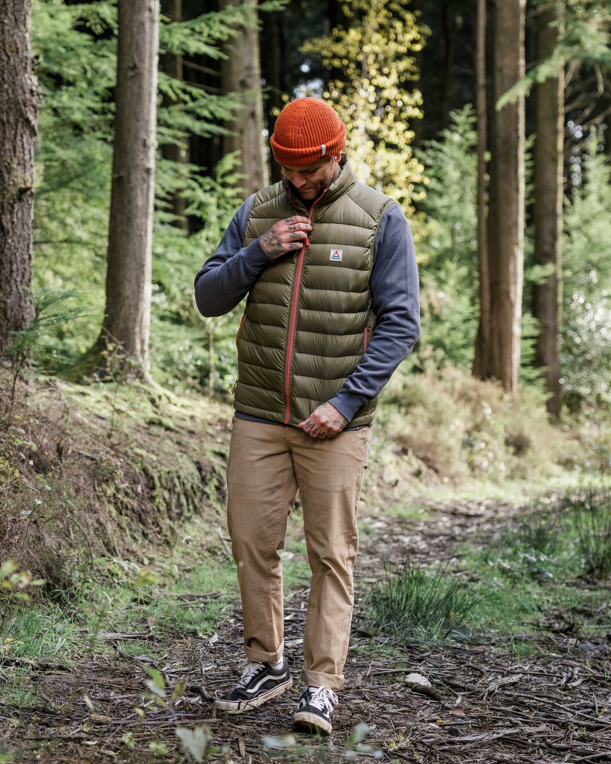 Roamer Insulated Vest - Khaki