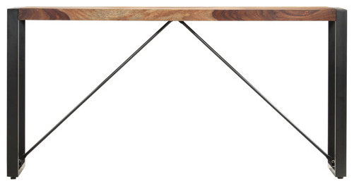 vidaXL Console Table Entryway Table Narrow Hall Side Table Solid Wood Reclaimed   Industrial   Side Tables And End Tables   by vidaXL LLC  Houzz