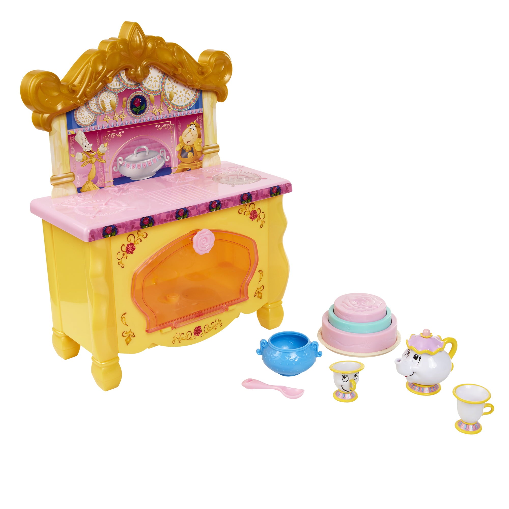 Disney Princess Belle’s Enchanted Kitchen with Lights and Sounds for Girls Ages 3 Year and up