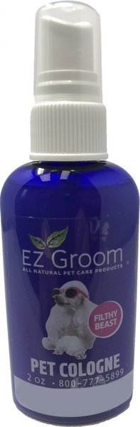 EZ Groom Filthy Beast Scent Dog and Cat Cologne， 2-oz bottle