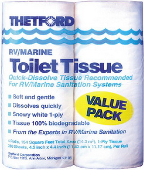 Thetford 20804 Marine Soft Rapid Dissolve Toilet T...