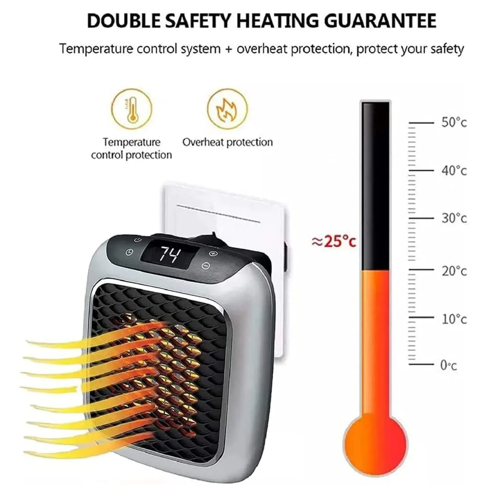 🔥BIG SALE - 49% OFF🔥🔥Smart Ceramic Heater(Buy 3 Free Shipping