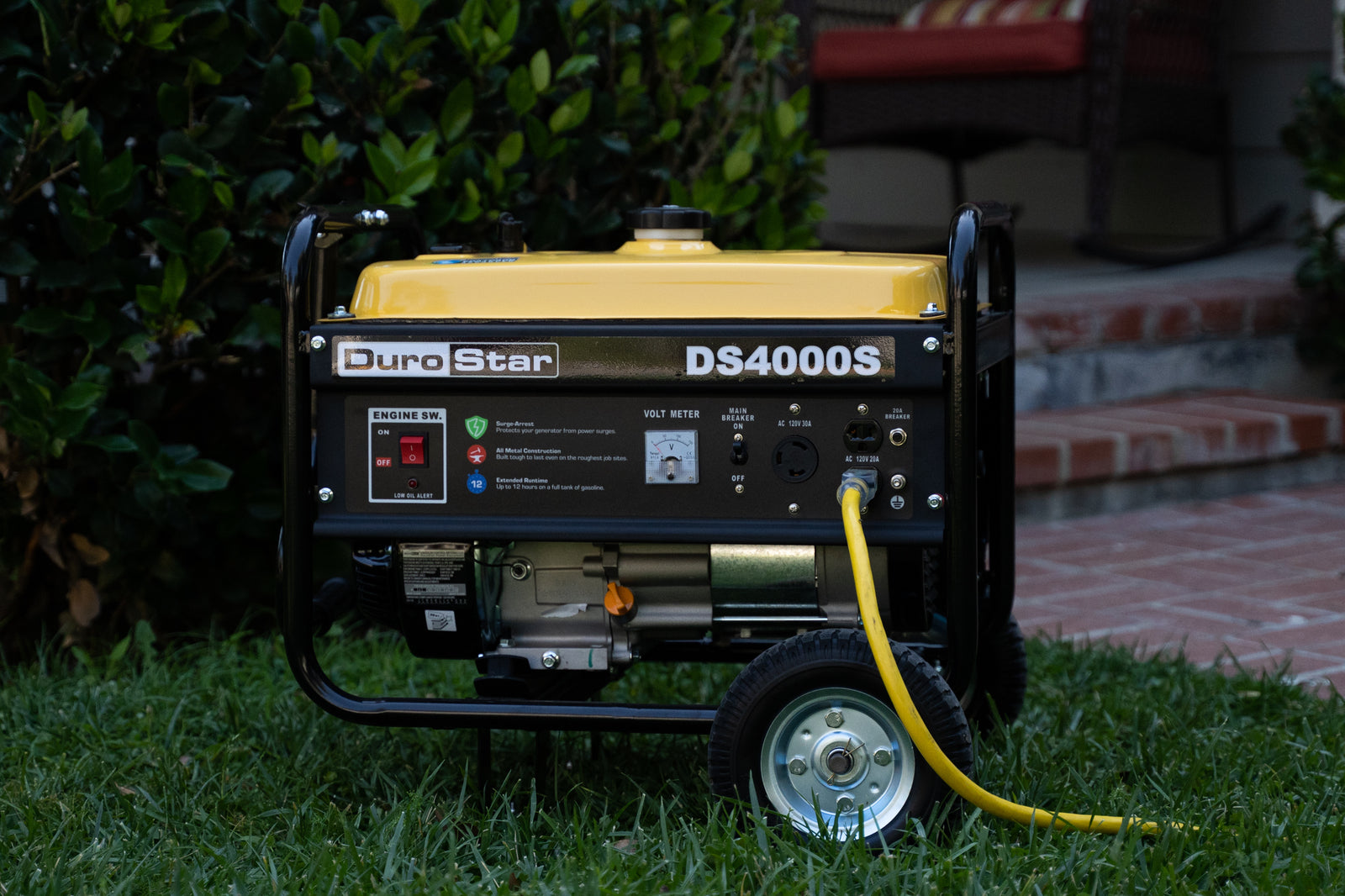 4,000 Watt Gasoline Portable RV Generator