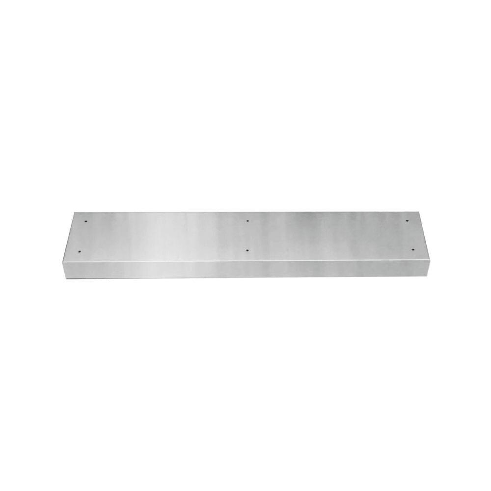 Windster 2 Inch Wall Extension for 36 Inch Wide Windster Under Cabinet   Stainless Steel