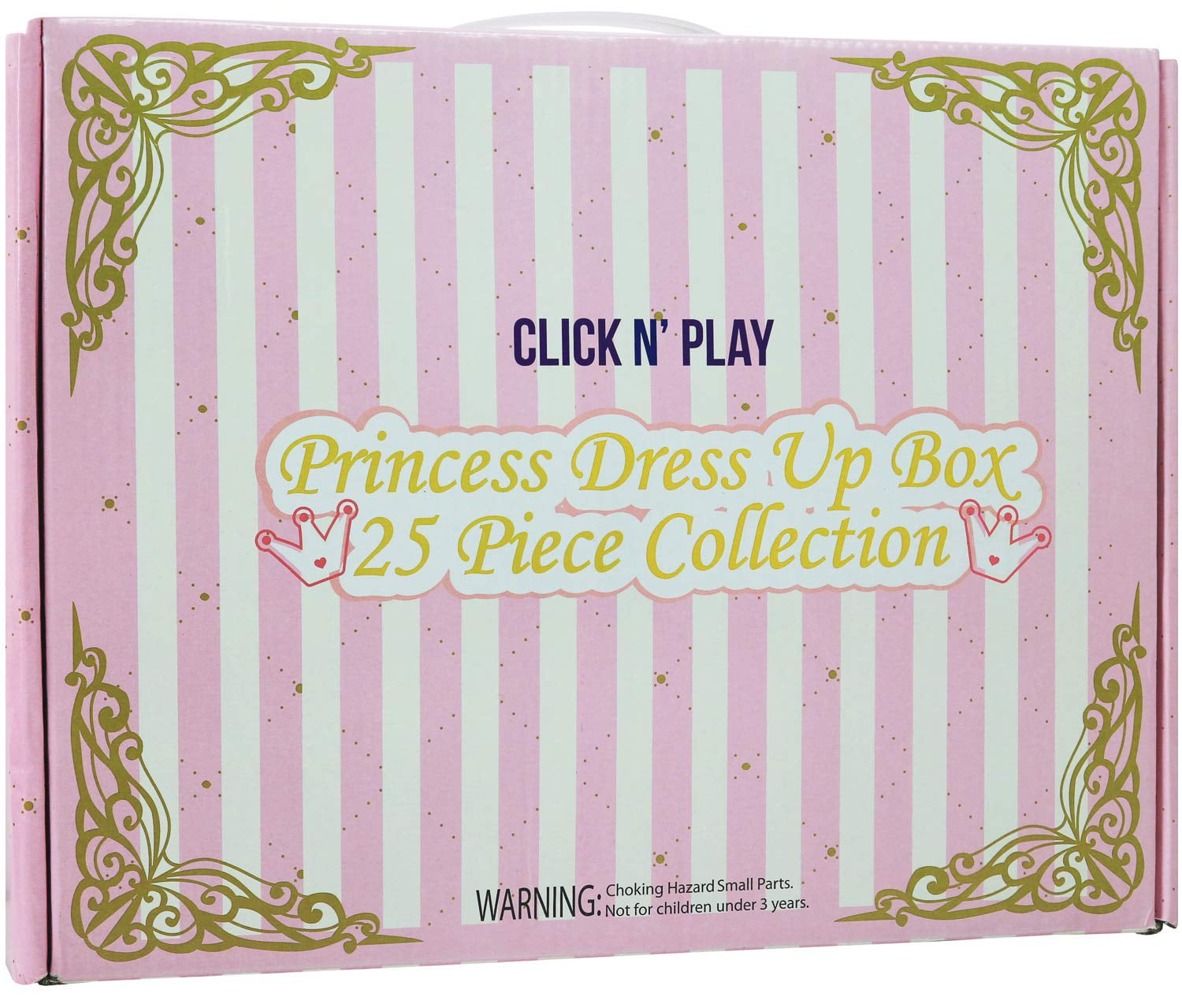 Click N' Play Everyday Fancy-Dress Costumes for Child， Little Girls S (4-6) (Set 25)